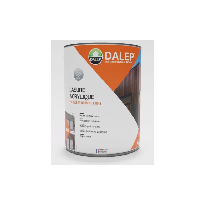 DALEP LASURE CHÊNE INCOLORE POT 1L