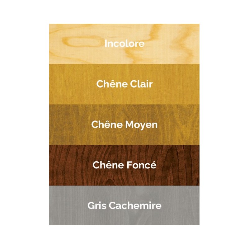 DALEP LASURE CHÊNE INCOLORE POT 1L