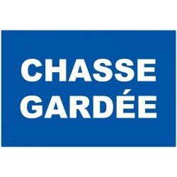 CHASSE GARDEE 330x200mm