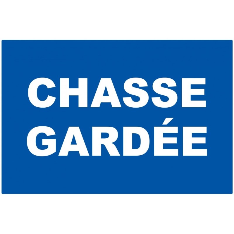 CHASSE GARDEE 330x200mm