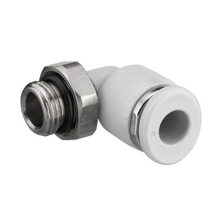 RACCORD D'ANGLE FILETE, Ø 4, Ø M5