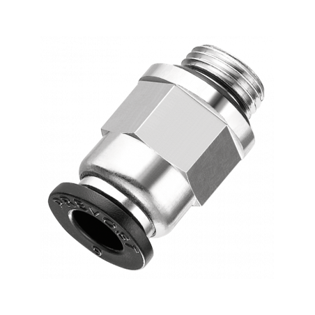 RACCORD FILETÉ DROIT CYLINDRIQUE