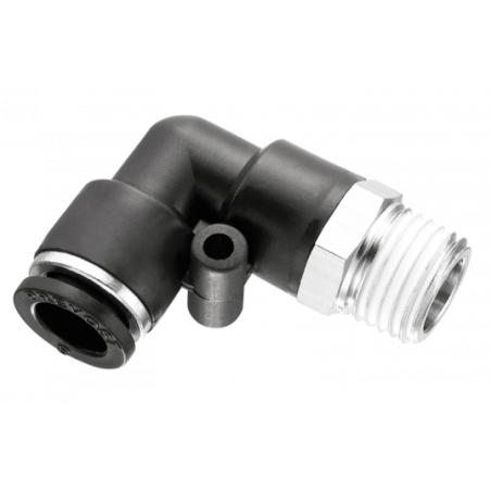 RACCORD COUDE 90° MALE CONIQUE ORIENTABLE