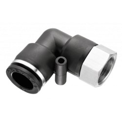 RACCORD COUDE 90° FEMELLE CYLINDRIQUE ORIENTABLE