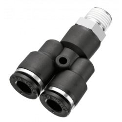 Y MALE CONIQUE ORIENTABLE