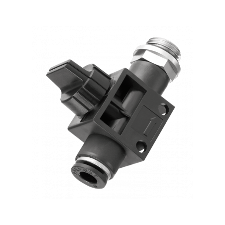 MICRO VANNE A DECOMPRESSION TUBE VERS MALE CYLINDRIQUE