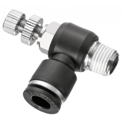 REGLEUR DE DEBIT BIDIRECTIONNEL A MOLETTE MALE CONIQUE