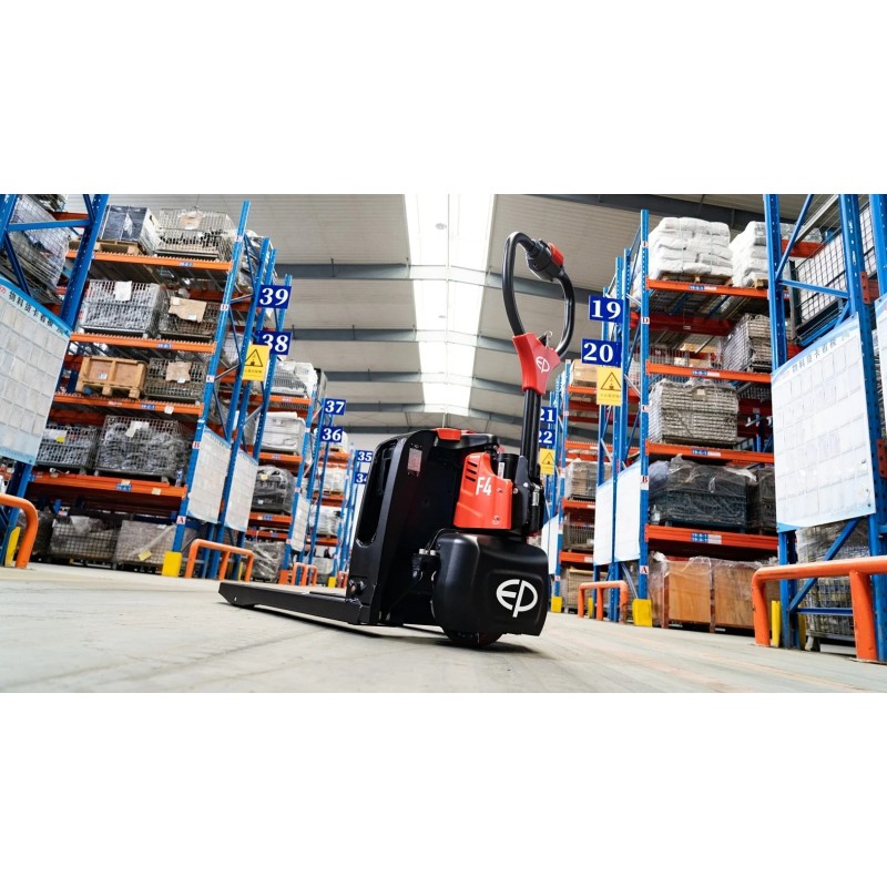 TRANSPALETTE LI-ION 2 T F4-201  48V 2X BATTERIE 24V/20AH ROUE STABILISATRICES