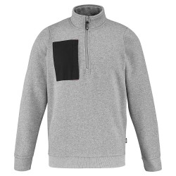 SWEAT SANDSTONE GRIS CHINE/NOIR