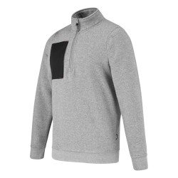 SWEAT SANDSTONE GRIS CHINE/NOIR