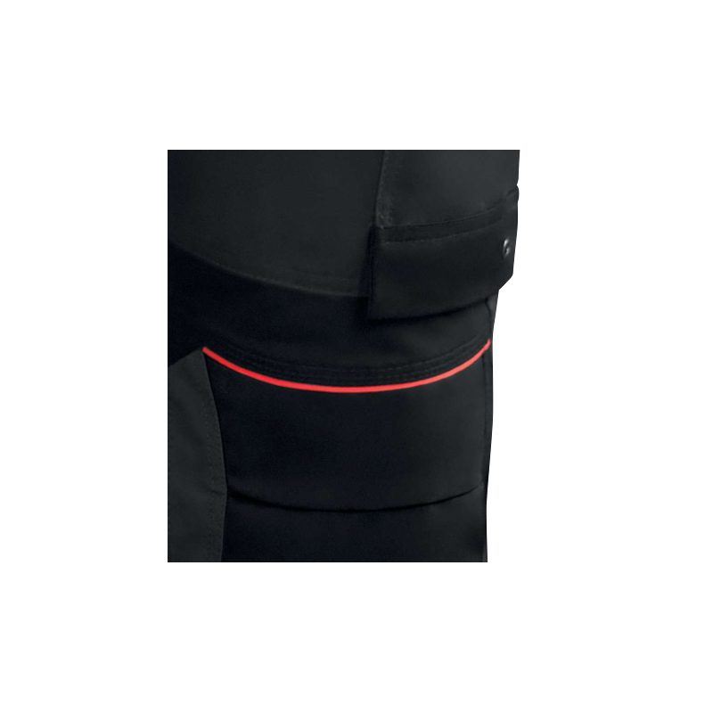 PANTALON DE TRAVAIL GRIS-NOIR STRETCH