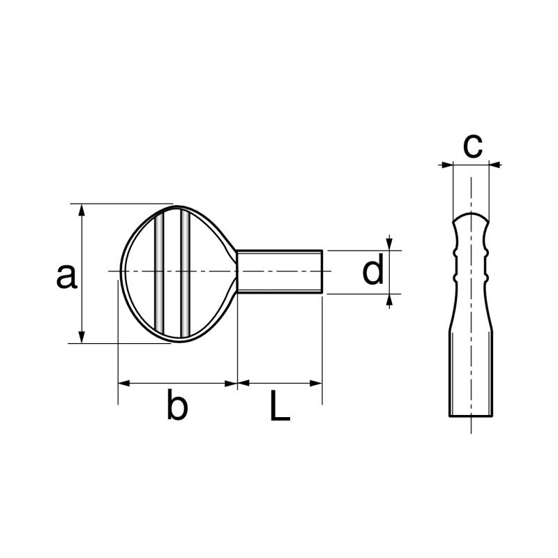 VIS VIOLON INOX A2 M8X30 CDT 100