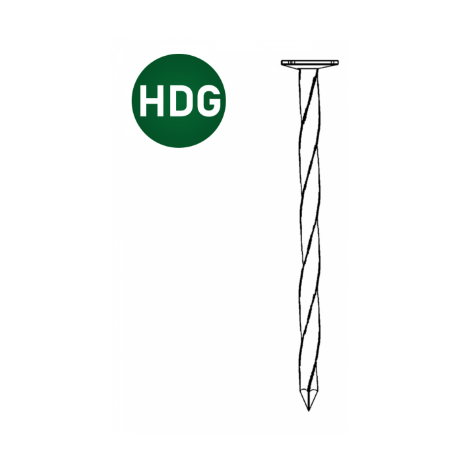 POINTE TETE PLATE CARRE TORSADEE Ø 2.2 A 4.0 - CDT 5KG