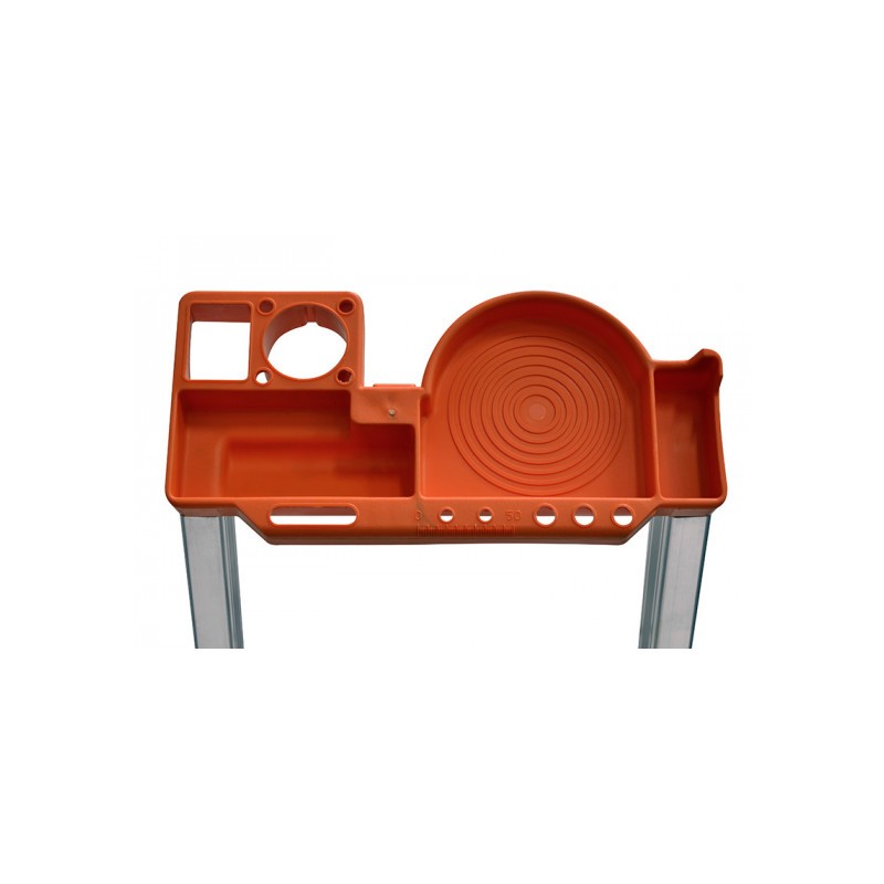 ESCABEAU ALUMINIUM PRO 54 // ALUMINIUM À MARCHES SERTIES