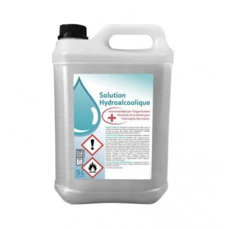 GEL HYDRO ALCOOLIQUE 5 L