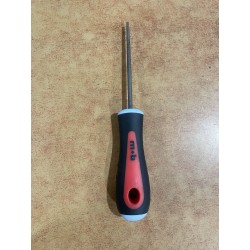 LIME RONDE 125mm MANCHE BIT-MATIERE MI-DOUCE LIME RONDE 125mm MANCHE BIT-MATIERE MI-DOUCE