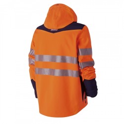 VESTE HAUTE VISIBILITÉ SOFTSHELL ORANGE LUKLIGHT