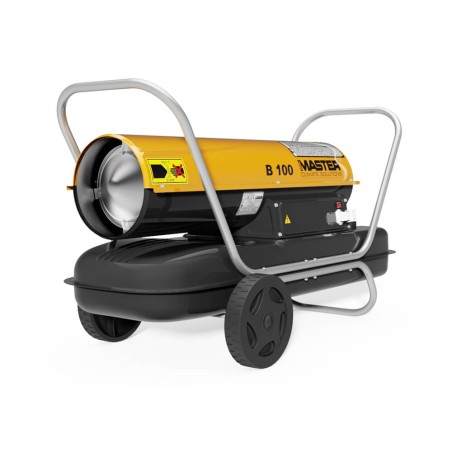 CHAUFFAGE MOBILE SUR ROUES FUEL 29kW SANS CHEMINÉE