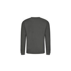 SWEAT COL ROND STEEL GREY