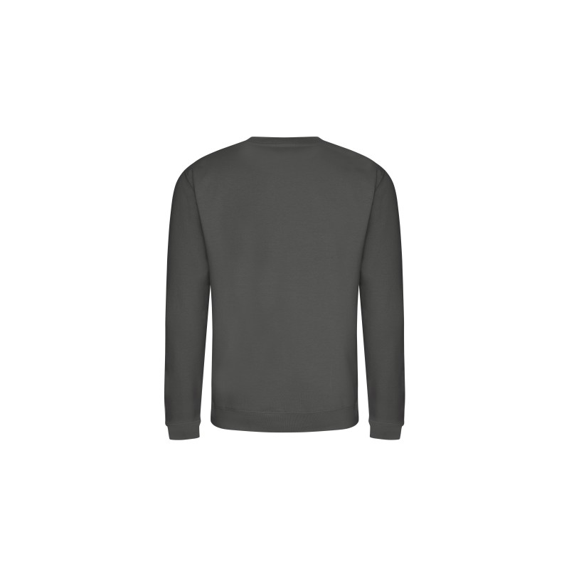 SWEAT COL ROND STEEL GREY