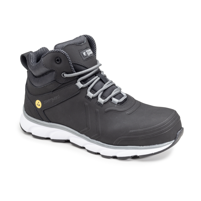 SHUNGITE chauss. secu. S3  Haute Action Nubuck Anthracite ESD