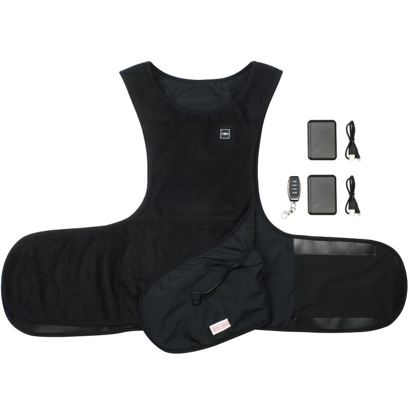 PACK GILET SOUS-VÊTEMENT CHAUFFANT + 2 BATTERIES