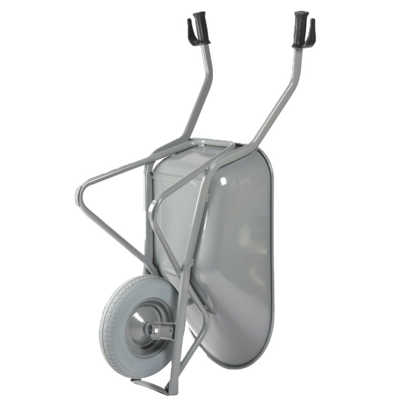 BROUETTE EASY RIDER 80L CAISSE ARRONDIE ROUE INCREVABLE