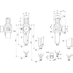 FILTRE REGULATEUR DE PRESSION