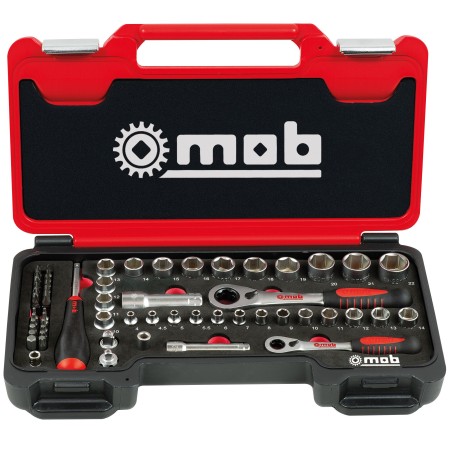 COFFRET DE DOUILLES TRAVERSANTES 59 PIÈCES MIXTE