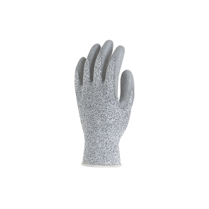 GANTS ANTI COUPURE ENDUIT POLYURETHANE GRIS, T 7