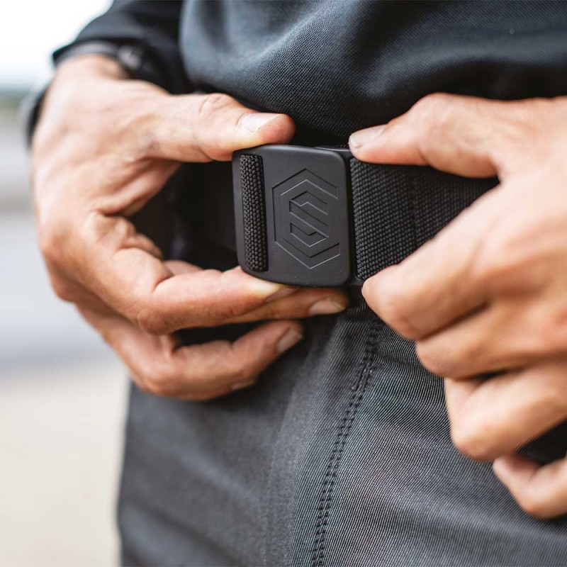 CEINTURE ELASTIQUÉE NOIR