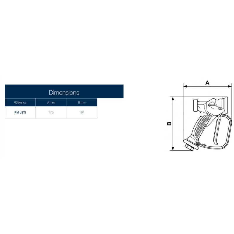 PISTOLET DE LAVAGE INOX