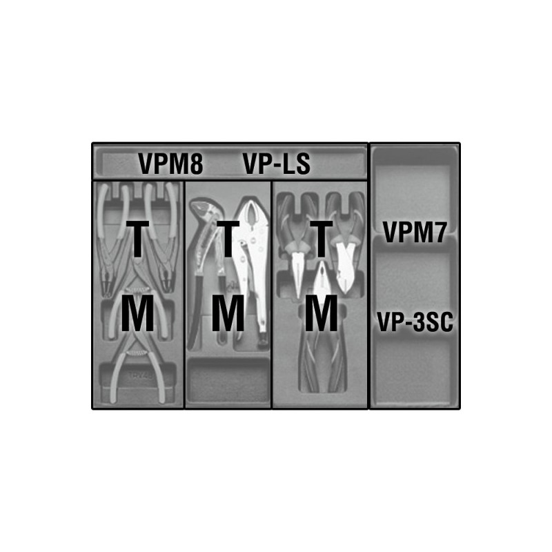 SERVANTE MOBILE D'ATELIER 7 TIROIRS TOUT INOX C04TSS-7