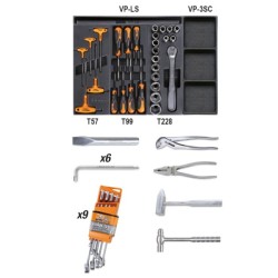 COMPOSITION DE 49 OUTILS EN ACIER INOXYDABLE 5988/INOX