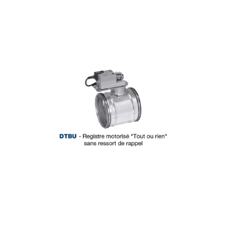REGISTRE ISOLEMENT MOTORISE 230V Ø 315