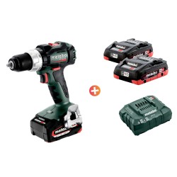 PACK PERCEUSE VISSEUSE 18V 5.2AH ( METABOX + 2 BATTERIES + 1 CHARGEUR) PACK PERCEUSE VISSEUSE 18V 5.2AH ( METABOX + 2 BATTERIES + 1 CHARGEUR)