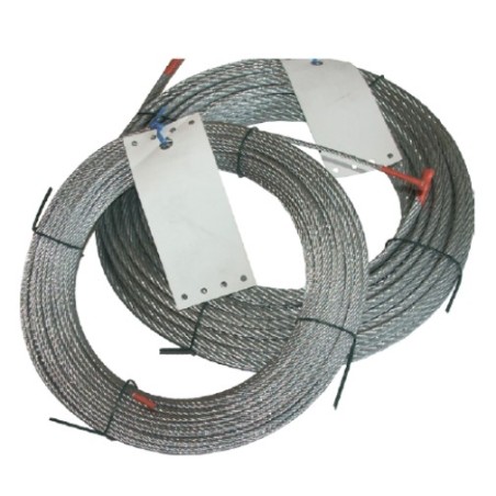 CÂBLE GALVA D.2.5MM 7X7 CRM 450 KG LE M