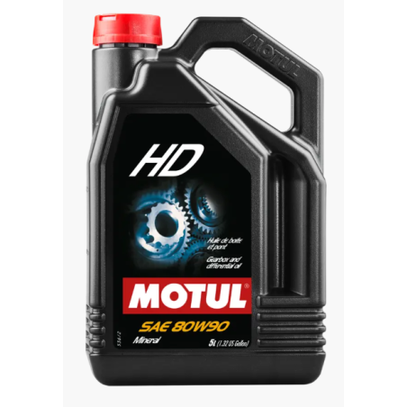 BIDON HUILE GEAR 80W90 5 LITRES