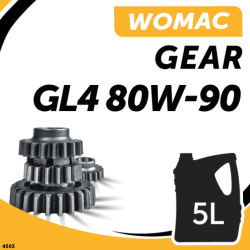 HUILE WOMAC GEAR GL4 80W90 - 5L