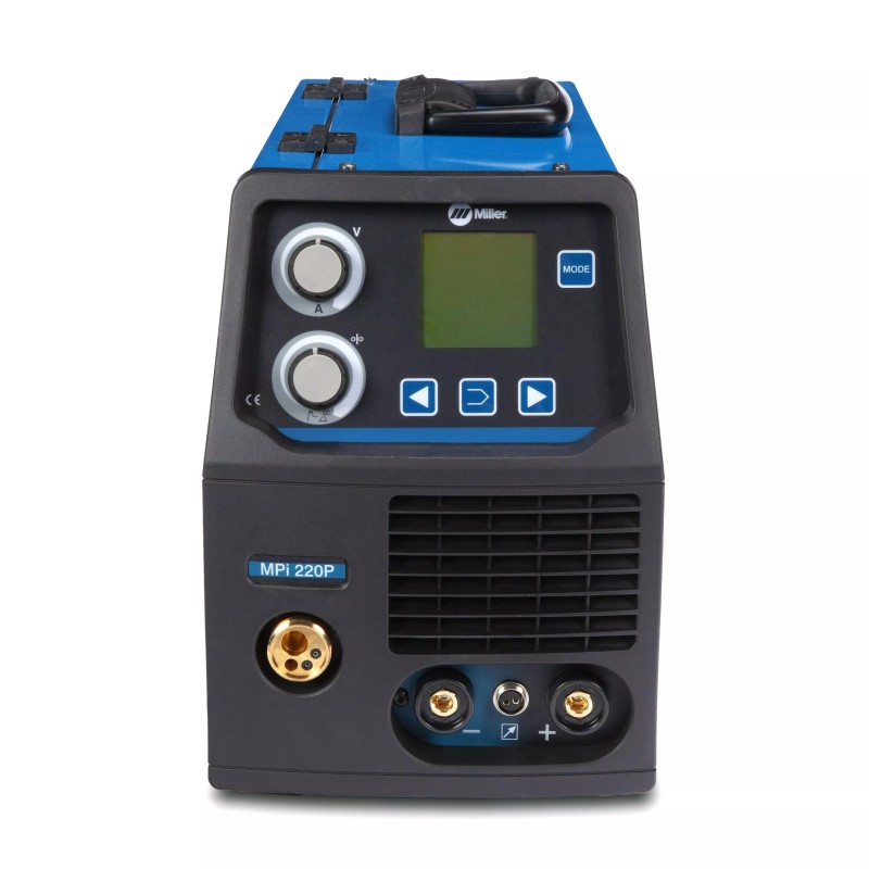 POSTE MIG PULSE / MAG MULTRIPROCEDES MPI 220P SANS TORCHE (incl. Câble de masse et kit Galets 0,8-1,0mm)