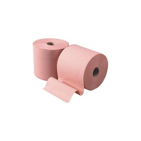 LOT DE 2 BOBINES OUATE CHAMOIS ORANGE