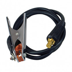 CABLE DE MASSE + PINCE 150A 25mm² 3M