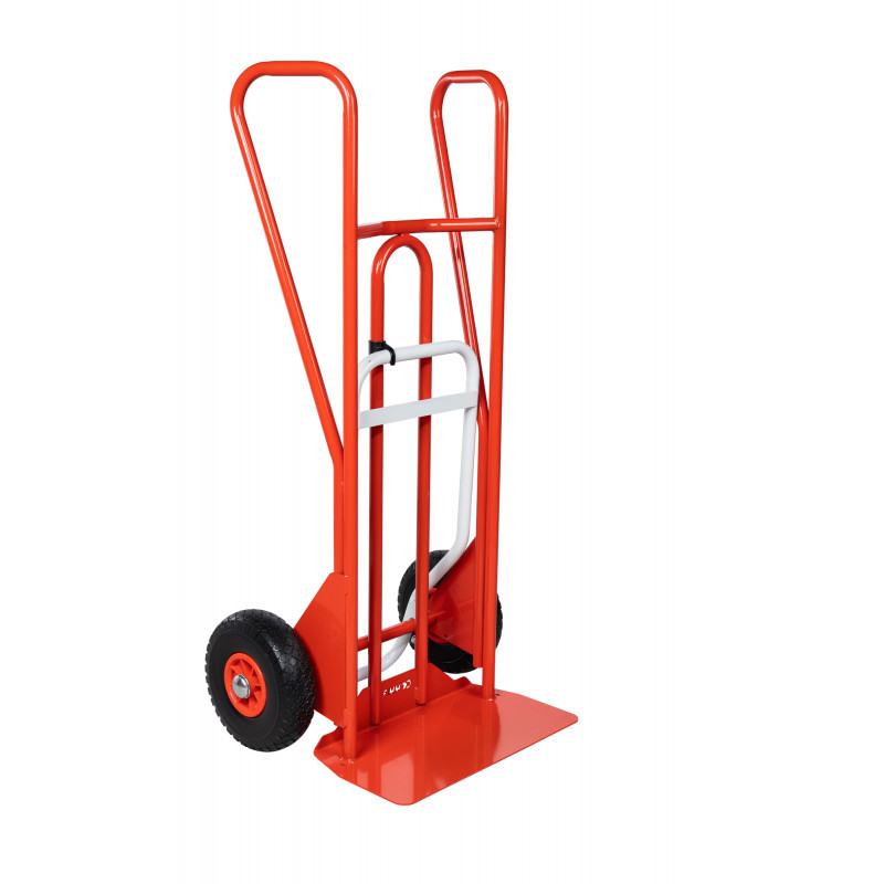 DIABLE 250KG POIGNEES FERMEES ROUES  Ø260 INCREVABLES