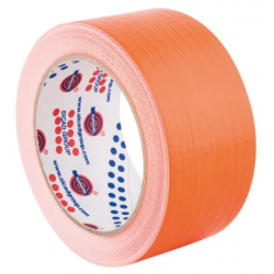 RUBAN ADHESIF TOILE ORANGE 50mmX25M