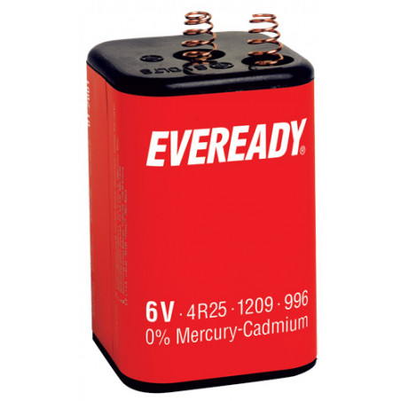 PILE E425R 4R25 6V RESSORTS SALINE