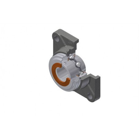 PALIER COMPLET INOX APPLIQUE 4 TROUS REF SUCF 205CC