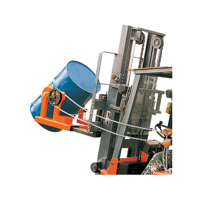 RETOURNEUR DE FÛT METALLIQUE 365 KG