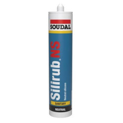 CARTOUCHE 310ML SILICONE SANITAIRE NEUTRE TRANSPARENT