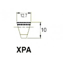 COURROIE TRAPEZOIDALE TYPE XPA, REF XPA1882