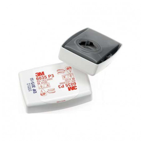FILTRE ANTIPOUSSIERE 3M 6035 P3 PAQUETS DE 20